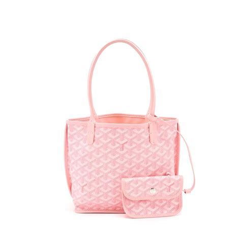 pink goyard mini tote